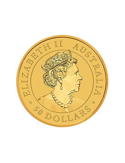 Zlatá mince Australský klokan 2022 1/2 unce