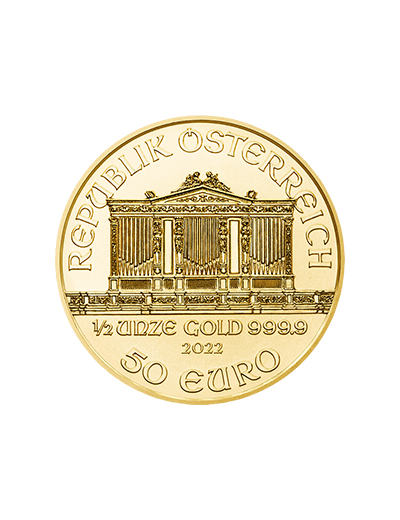 Zlatá mince Wiener Philharmoniker