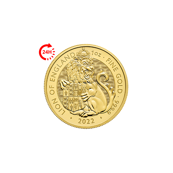 Tudor Beasts Lion 2022 1 oz zlata Tudor Beasts Lion 2022 1 oz zlata