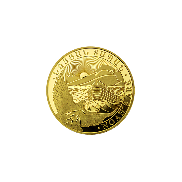 Zlatá mince Noemova archa