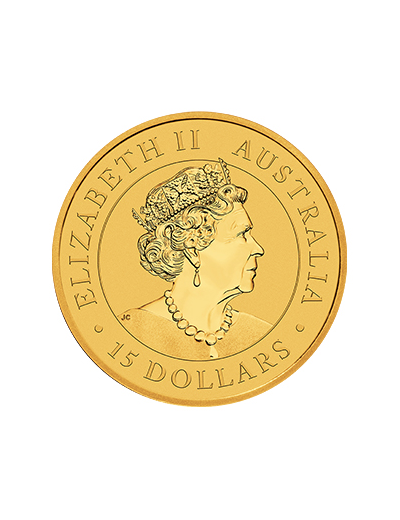 Zlatá mince Australský klokan