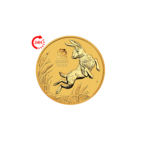 Zlatá mince Rok Králíka
