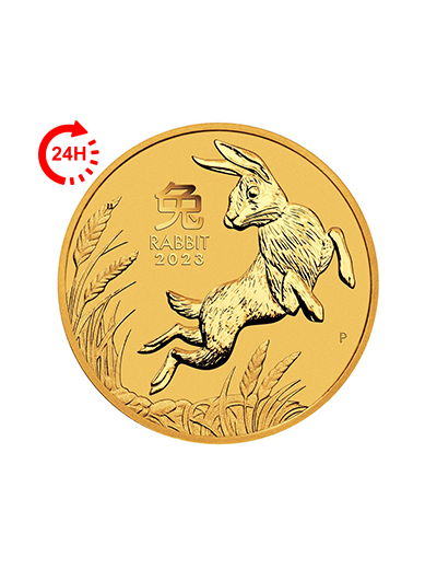 Zlatá mince Rok Králíka