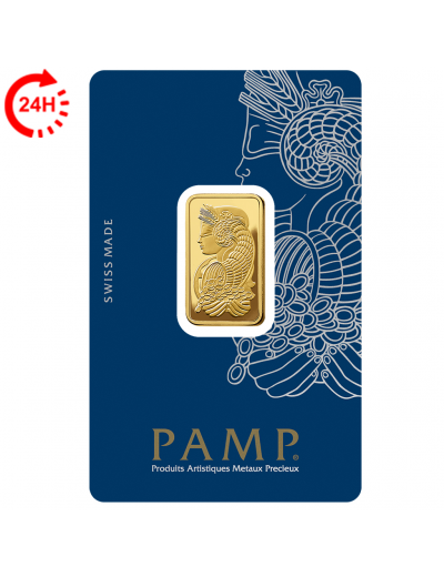 Zlatý slitek 10 g PAMP