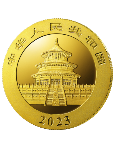 Zlatá mince Panda
