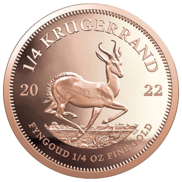 Zlatá mince Krugerrand
